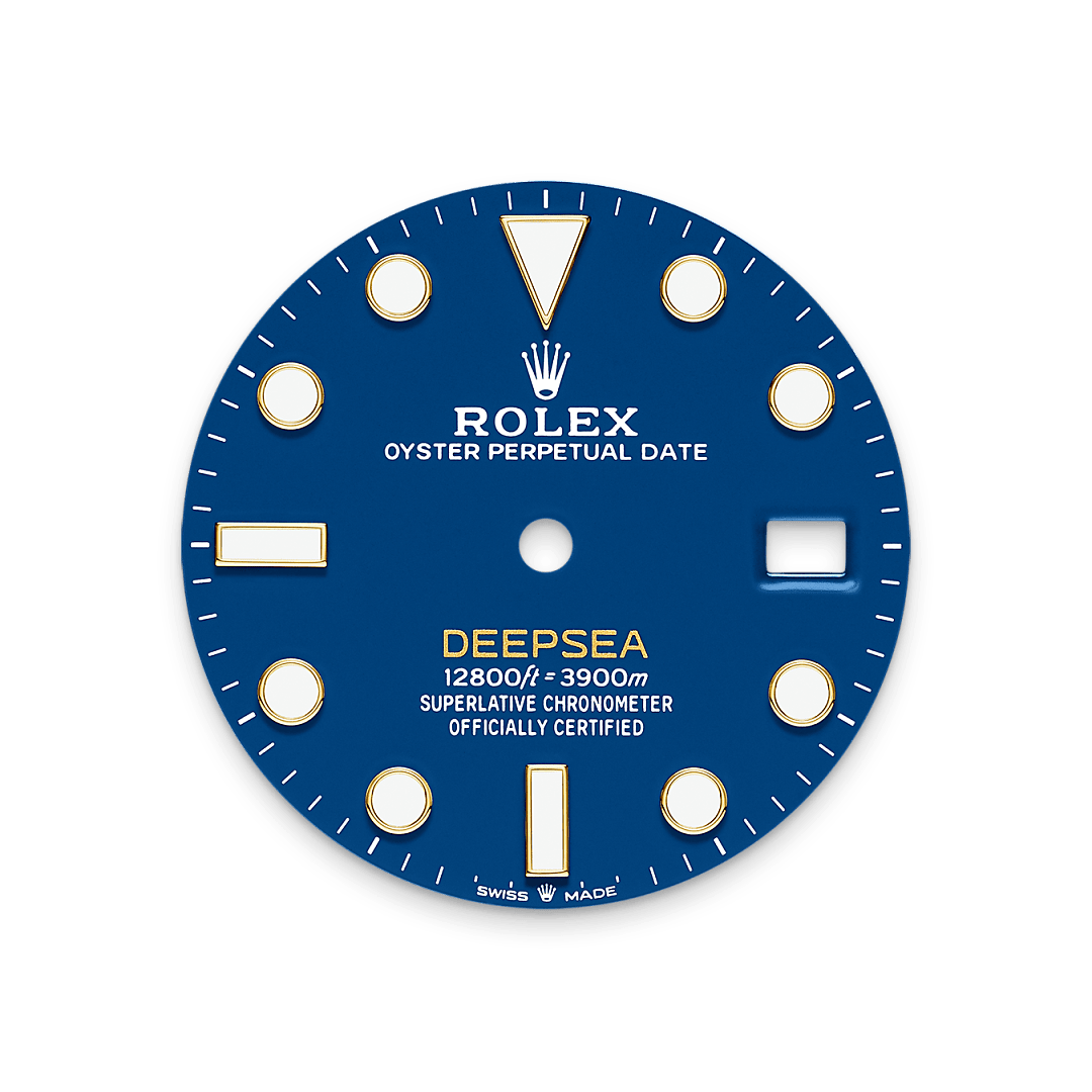 Blue dial