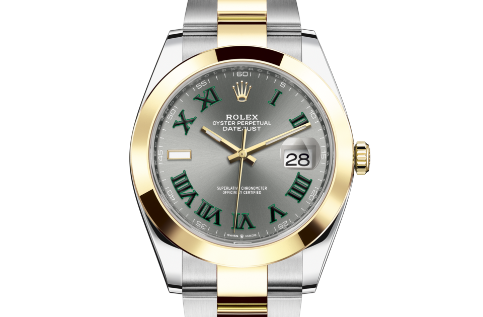 Rolex Datejust in Oystersteel and gold, M126303-0001